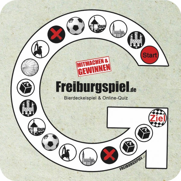 1.000 Freiburgerspiel Bierdeckel mit Ihrem Logo